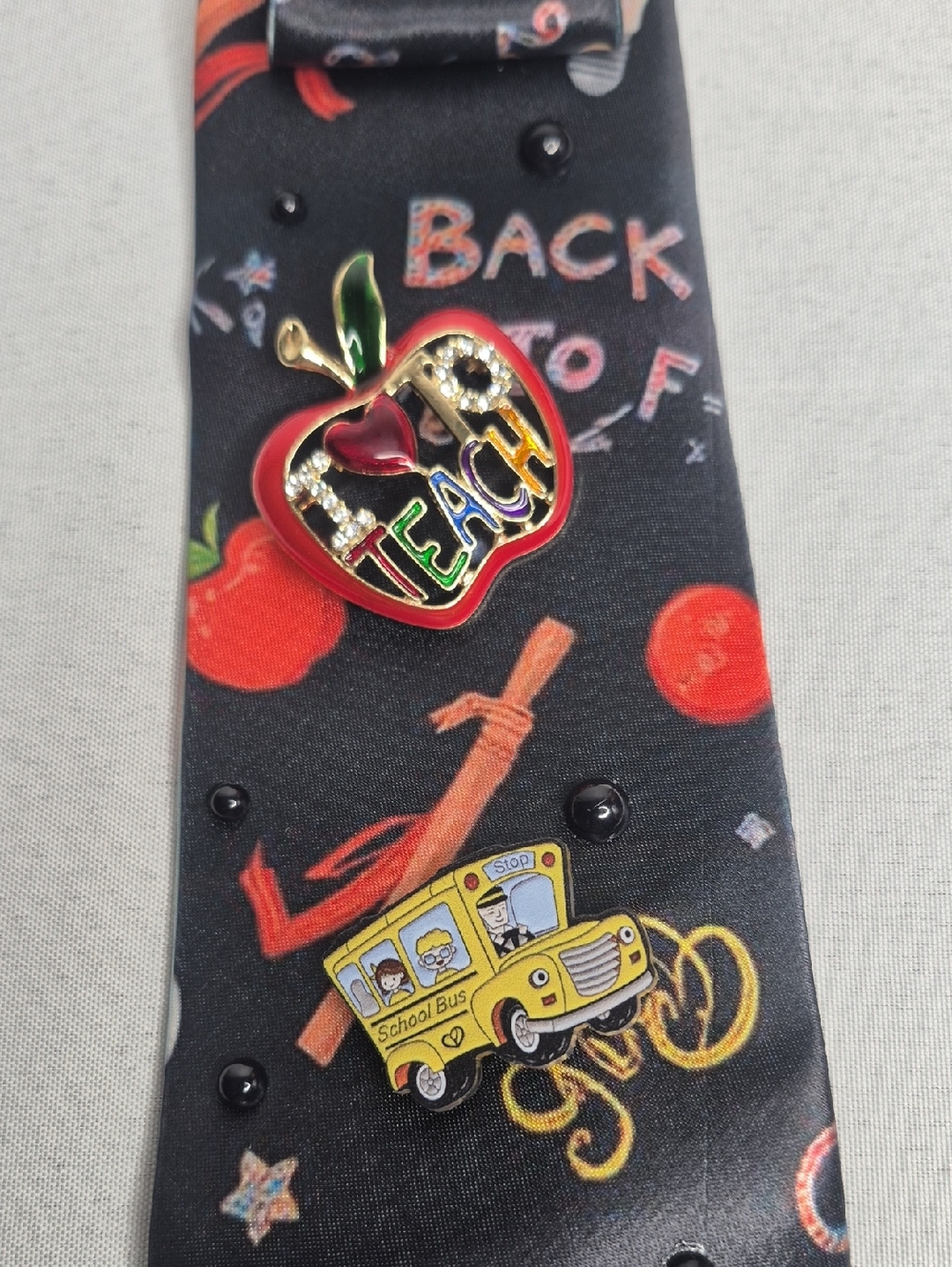 Handcrafted Luxury Fashion Necktie Necklace 📿 (BACK TO SCHOOL) - Picture 8 of 13